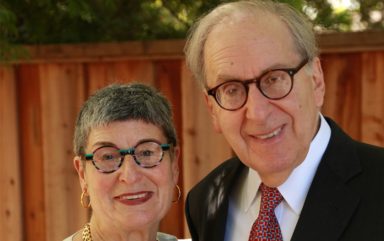 Judith Selwyn, PhD ’71 (V) and Lee Selwyn, PhD ’69, (XV)