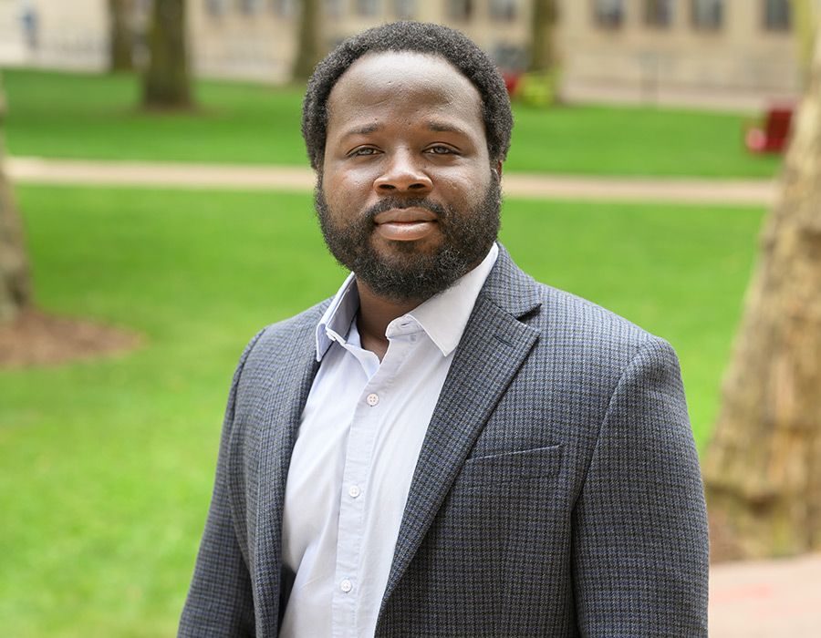 Robert Gilliard smiles in an outdoor setting.